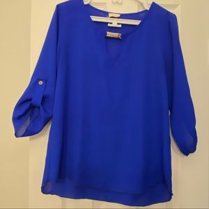 Tovia Royal Blue Blouse